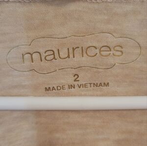 Beige light weight cardigan 2X